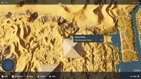 Assassin's Creed Origins All Pyramid Tomb Locations.